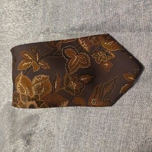 *EUC* Vintage Bill Blass Silk Floral Tie